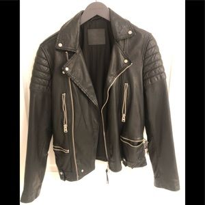 All saints Leather jacket